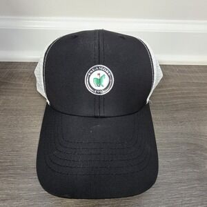 Talamore Golf Hat Resort Pinehurst‎ 1991 Imperial One Size Fit Snap Vented Black